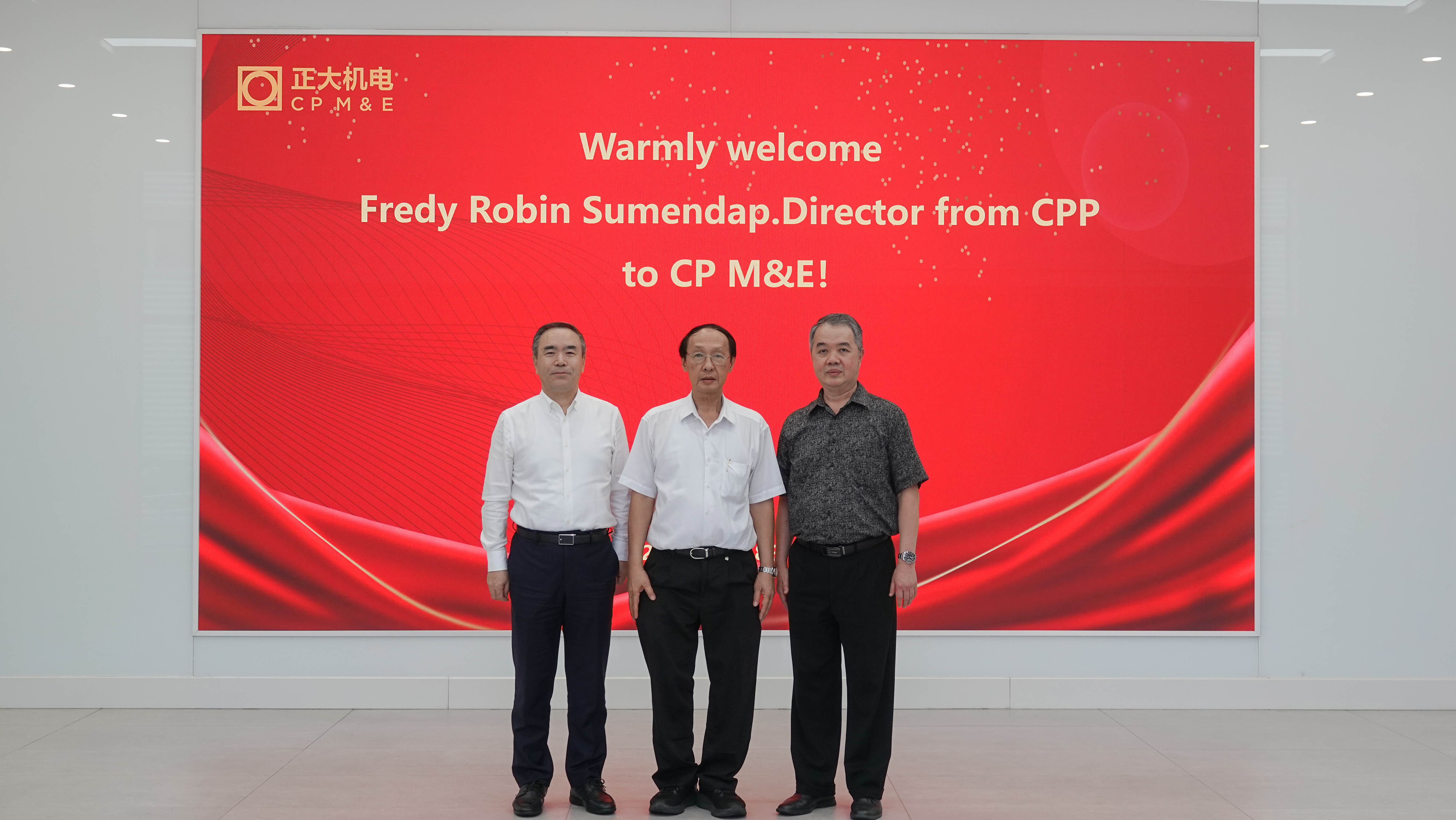 Mr. Fredy Robin Sumendap, Director of CP PRIMA Indonesia, Visited Shanghai Zhengyi